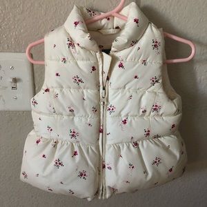 Baby girl vest